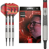 Stephen Bunting G5 Soft Tip Darts main product image showing the darts, packaging, flights, shafts, and included accessories