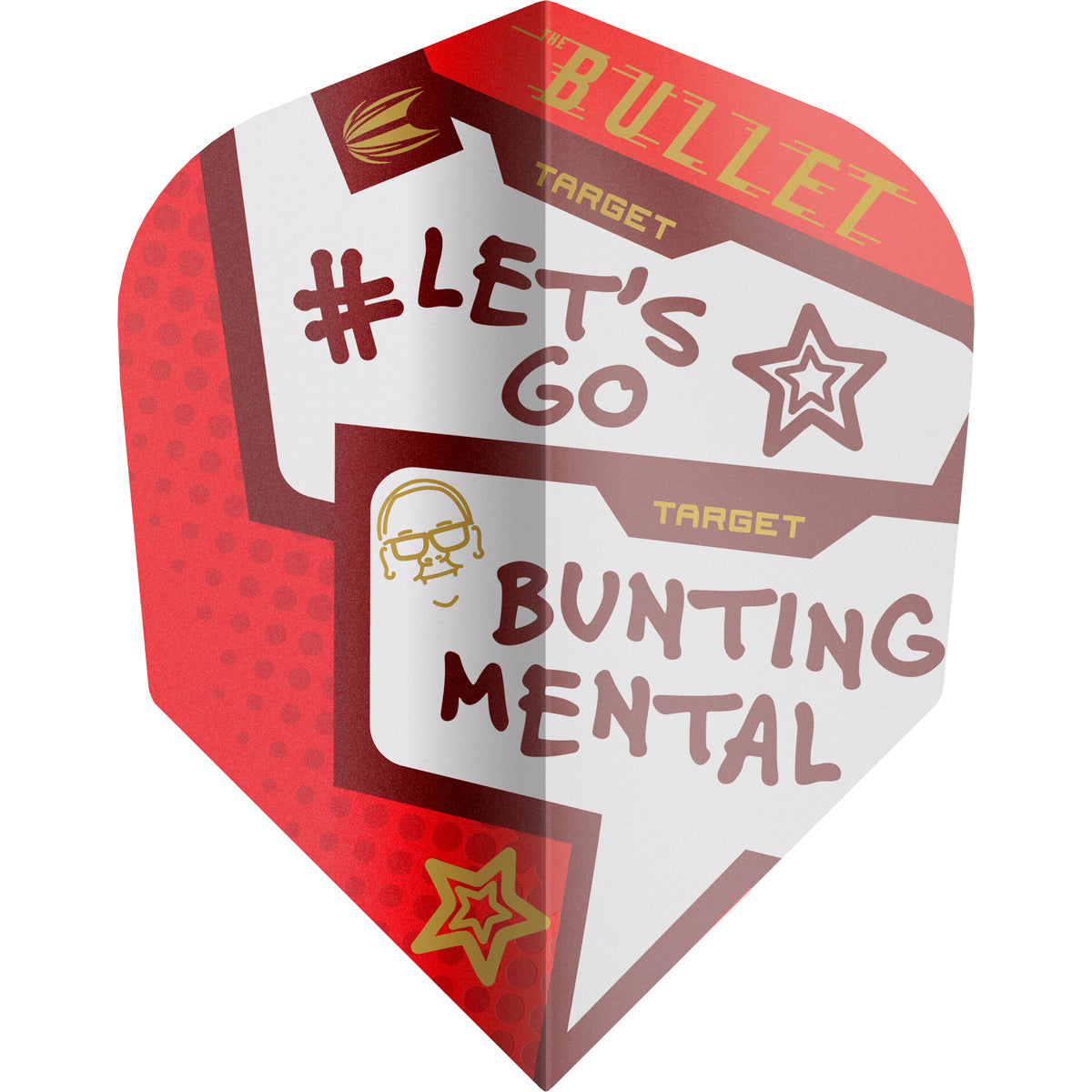 Stephen Bunting Pro Ultra Dart Flights x 3 Sets by Target product image on a white background.