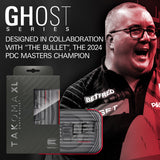 Target Stephen Bunting Takoma Ghost XL Dart Case outer box image showing the retail packaging and branding