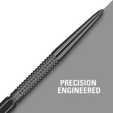 Target Swiss GRD Points Black macro image showcasing the precision engineering and point detail