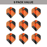 TAG Flights (3 Sets) by Target Orange image showing the included 9 pack of dart flights.