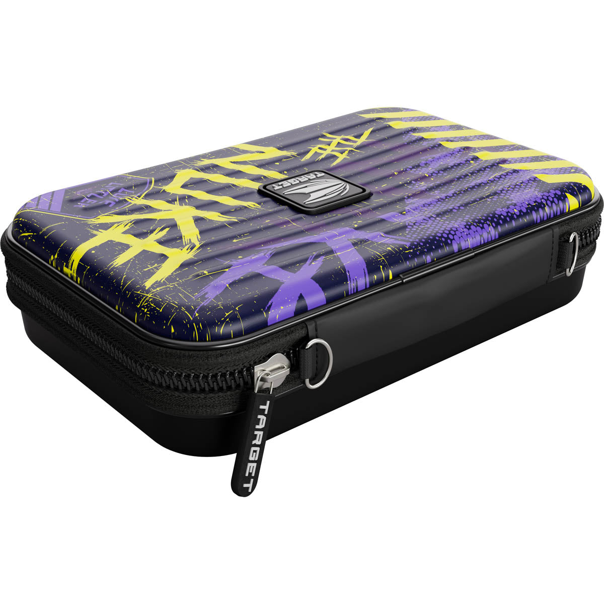 Target Takoma Dart Case Luke Littler XL dynamic angle image highlighting the case design and premium finish