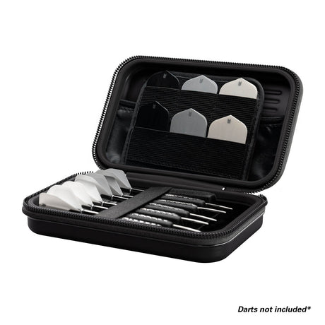 Target Takoma Dart Case Luke Littler XL image showing the inside of the case with storage compartments and layout