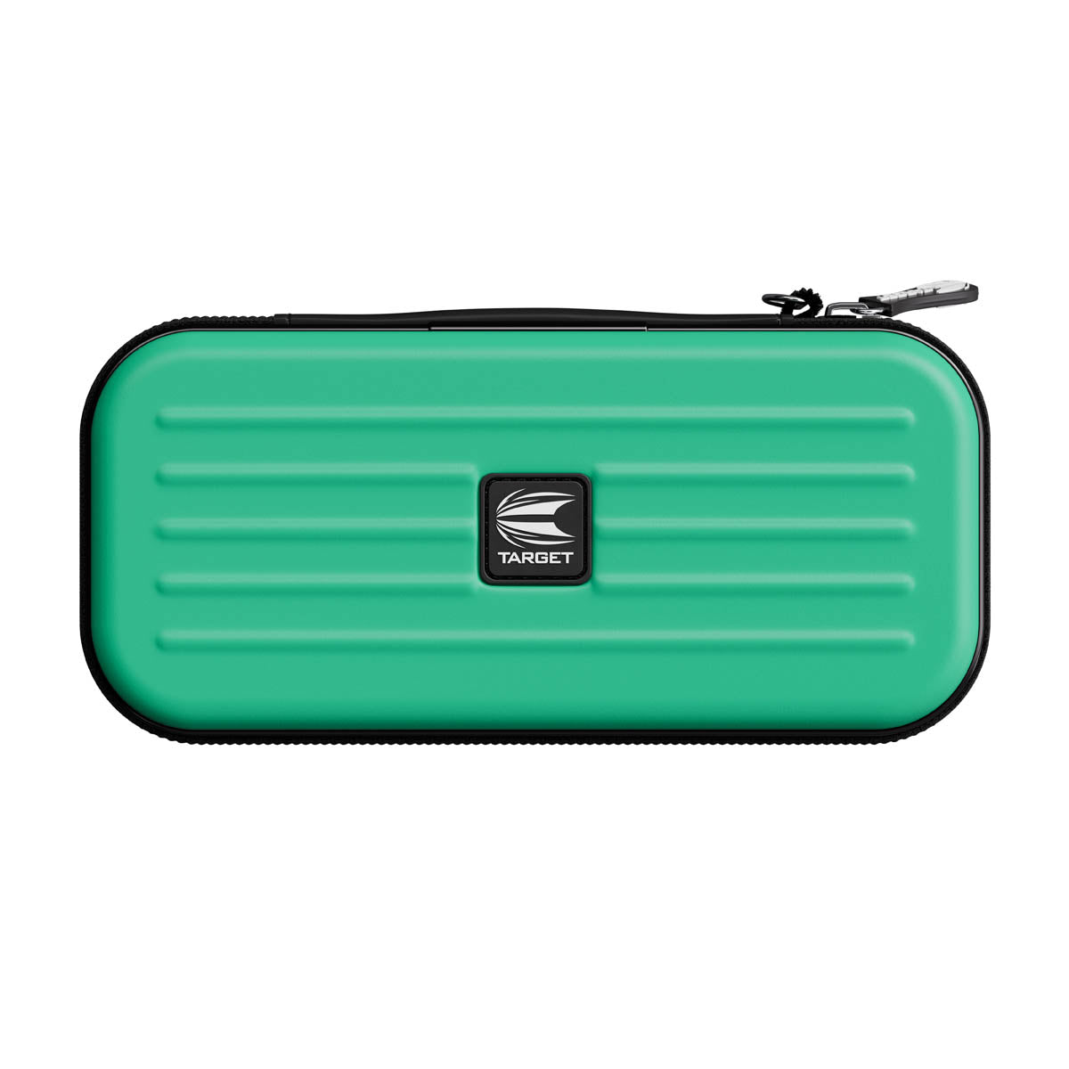 Target Takoma Darts Case Wallet Aqua top down image showing the case and storage arrangement