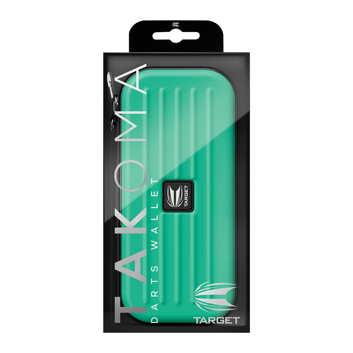 Target Takoma Darts Case Wallet Aqua outer box image showing the retail packaging and branding