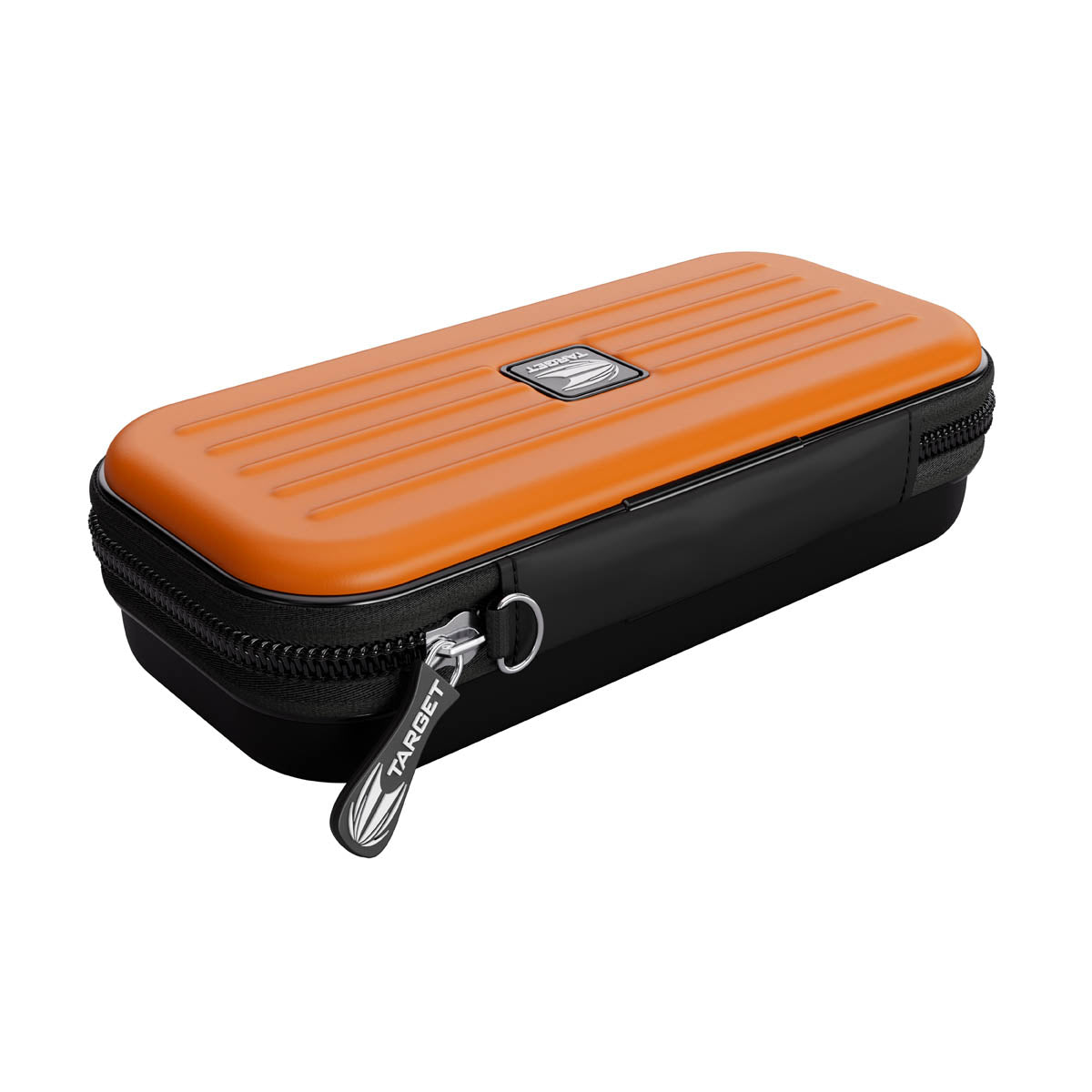 Target Takoma Darts Case Wallet Orange dynamic angle image highlighting the case design and premium finish