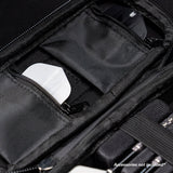 Target Takoma Darts Case Wallet Orange image highlighting the internal storage compartments, straps, and accessory holders