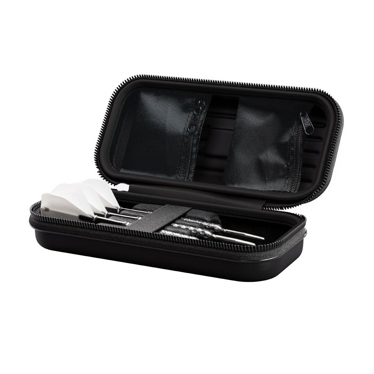Target Takoma Darts Case Wallet Red image showing the inside of the case with storage compartments and layout