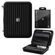 Target Takoma Home Extra Large Darts Case Wallet Black main product image showing the case and included contents