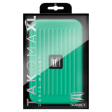Target Takoma XL Large Darts Case Wallet Aqua outer box image showing the retail packaging and branding