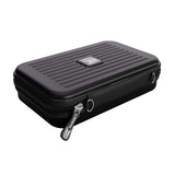 Target Takoma XL Large Darts Case Wallet Black dynamic angle image highlighting the case design and premium finish