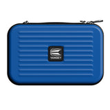 Target Takoma XL Large Darts Case Wallet Blue top down image showing the case and storage arrangement