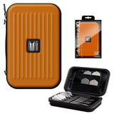 Target Takoma XL Large Darts Case Wallet Orange main product image showing the case and included contents