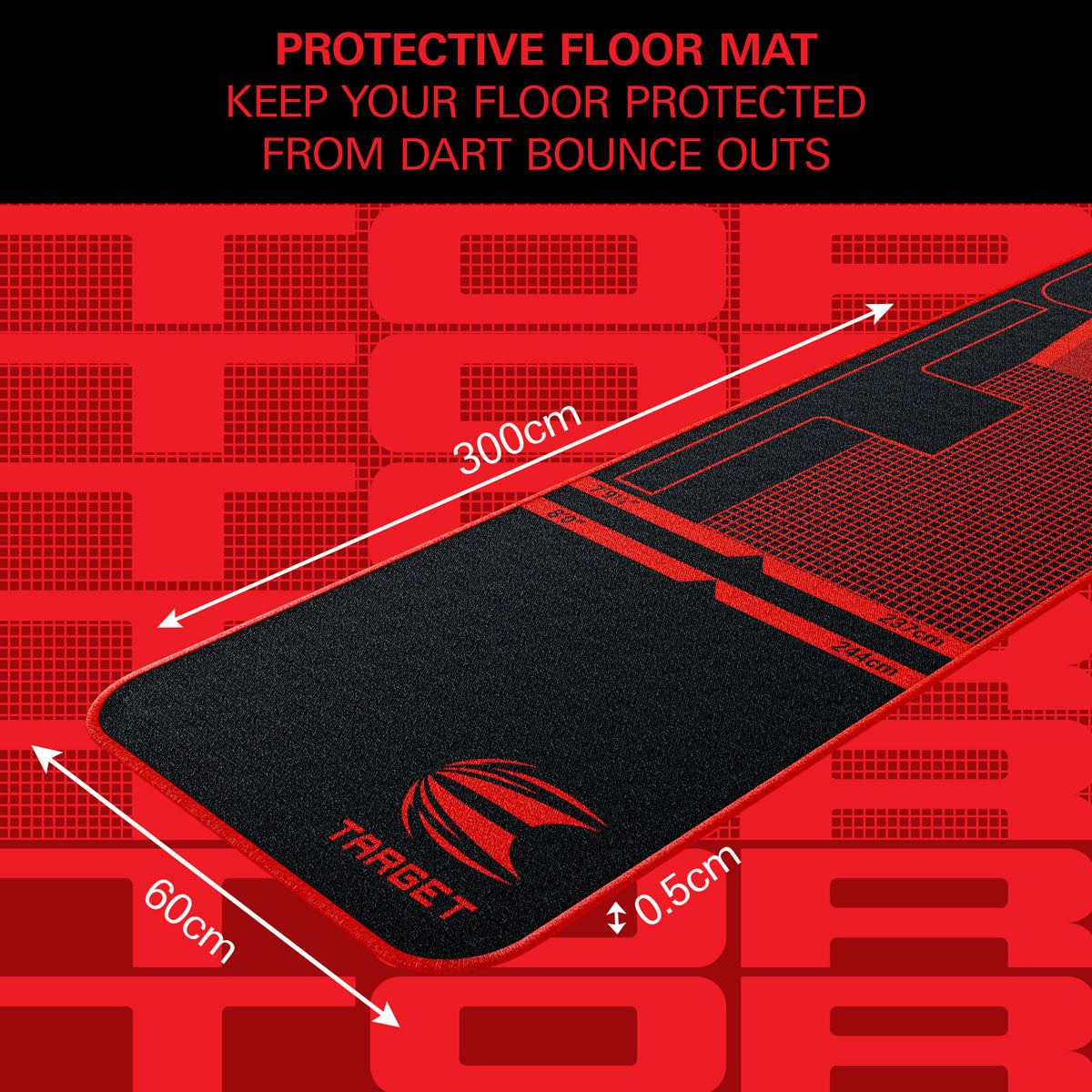 Target TOR Dart Mat