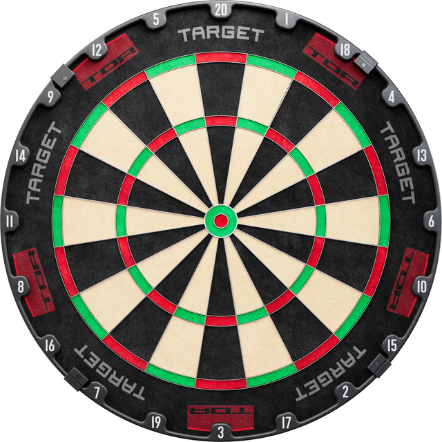Target TOR Dartboard main product image showing the dartboard and product contents
