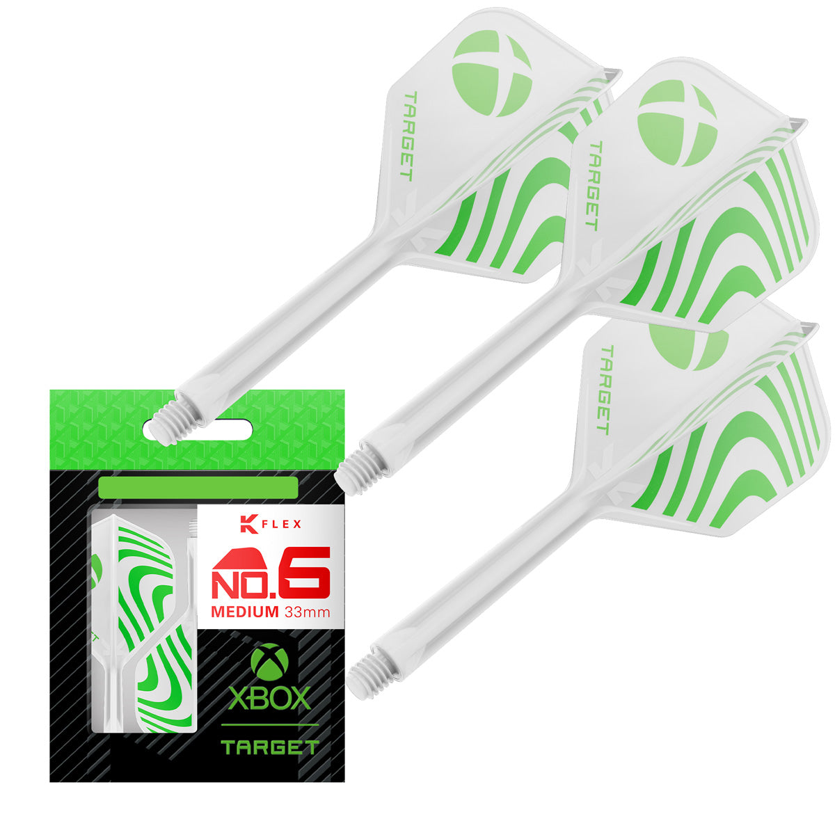 Image of the Xbox No.6 K Flex displayed for retail sale