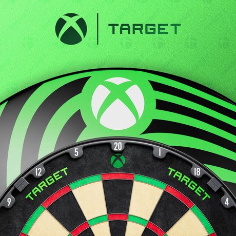 TARGET XBOX TOR Dartboard and Surround Bundle product image showing the XBOX branded surround in better detail