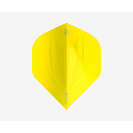 Id Pro.Ultra Yellow No2 Flight Dart Flights by Target main product image on a white background.