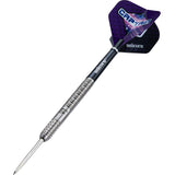 Aden Kirk Steel Tip Darts angled product image displaying the barrel profile, grip layout, and design features