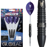 Ashley Coleman Steel Tip Darts main product image showing the darts, packaging, flights, shafts, and included accessories