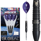 Ashley Coleman Steel Tip Darts main product image showing the darts, packaging, flights, shafts, and included accessories