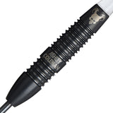 Ashley Coleman Steel Tip Darts close up image showing detailed grip patterns, machining, coating, and precision craftsmanship