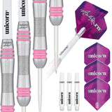 Autograph Pink Style 2 80% Tungsten Steel Tip Darts by Unicorn