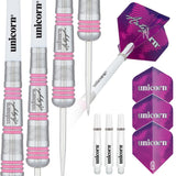 Autograph Pink Style 3 80% Tungsten Steel Tip Darts by Unicorn