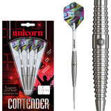 Benjamin Drue Reus Steel Tip Darts main product image showing the darts, packaging, flights, shafts, and included accessories