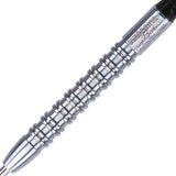 Bob Anderson World Champion Ambassador Steel Tip Darts close up image showing detailed grip patterns, machining, coating, and precision craftsmanship