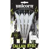 Callan Rydz The Riot Phase 2 Steel Tip Darts packaging exterior image showing the outer box artwork, branding, and presentation design