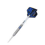 Cameron Menzies Phase 2 Steel Tip Darts angled product image displaying the barrel profile, grip layout, and design features