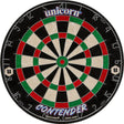 Unicorn Contender Trainer Dartboard main product image showing the dartboard and product contents