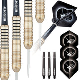 Core Brass Style 2 Steel Tip Darts contents image displaying everything included inside the package