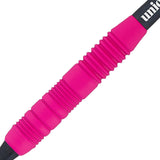 Core Plus Pink Rubber Coated Brass Soft Tip Darts by Unicorn