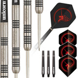 Core Tungsten Steel Tip Darts contents image displaying everything included inside the package