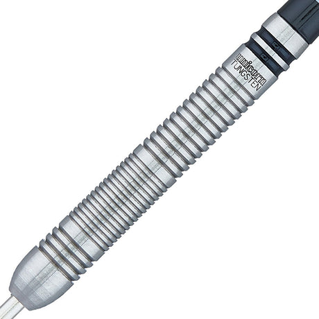 Core Tungsten Style 2 Steel Tip Darts close up image showing detailed grip patterns, machining, coating, and precision craftsmanship