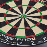 Unicorn Eclipse Pro 2 Dartboard product image showing the dartboard zoomed in to see it in detail