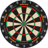 Unicorn Eclipse Ultra 2.0 Dartboard main product image showing the dartboard and product contents