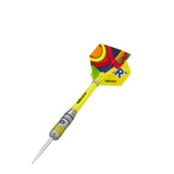 Flair 1 Steel Tip Darts angled product image displaying the barrel profile, grip layout, and design features