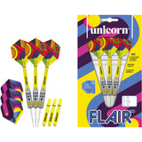 Flair 1 Steel Tip Darts contents image displaying everything included inside the package