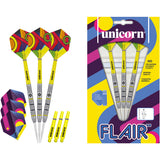 Flair 2 Steel Tip Darts contents image displaying everything included inside the package