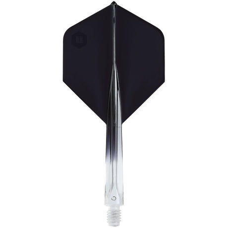 Unicorn Forge Plus Clear Two,Tone Integrated Dart Flights & Shafts main product image on a white background.