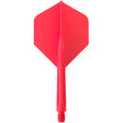 Forge Red All In One Dart Flights by Unicorn main product image on a white background.