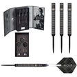 Gary Anderson Noir Deluxe Player Edition Phase 3 World Champion Steel Tip Darts main product image showing the darts, packaging, flights, shafts, and included accessories