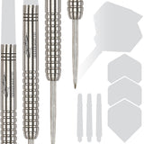 Gary Anderson Phase 1 Purist PDL Steel Tip Darts contents image displaying everything included inside the package