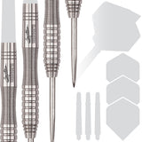 Gary Anderson Phase 2 Purist PDL Steel Tip Darts contents image displaying everything included inside the package
