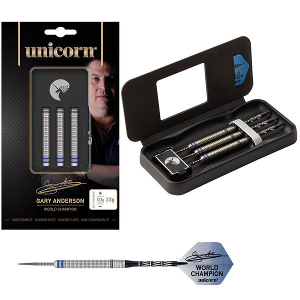 Unicorn Gary Anderson Phase 3 World Champion Steel Tip Darts
