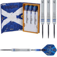 Gary Anderson Phase 6 World Champion Steel Tip Darts main product image showing the darts, packaging, flights, shafts, and included accessories