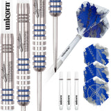Gary Anderson Silver Star Style 1 Steel Tip Darts contents image displaying everything included inside the package
